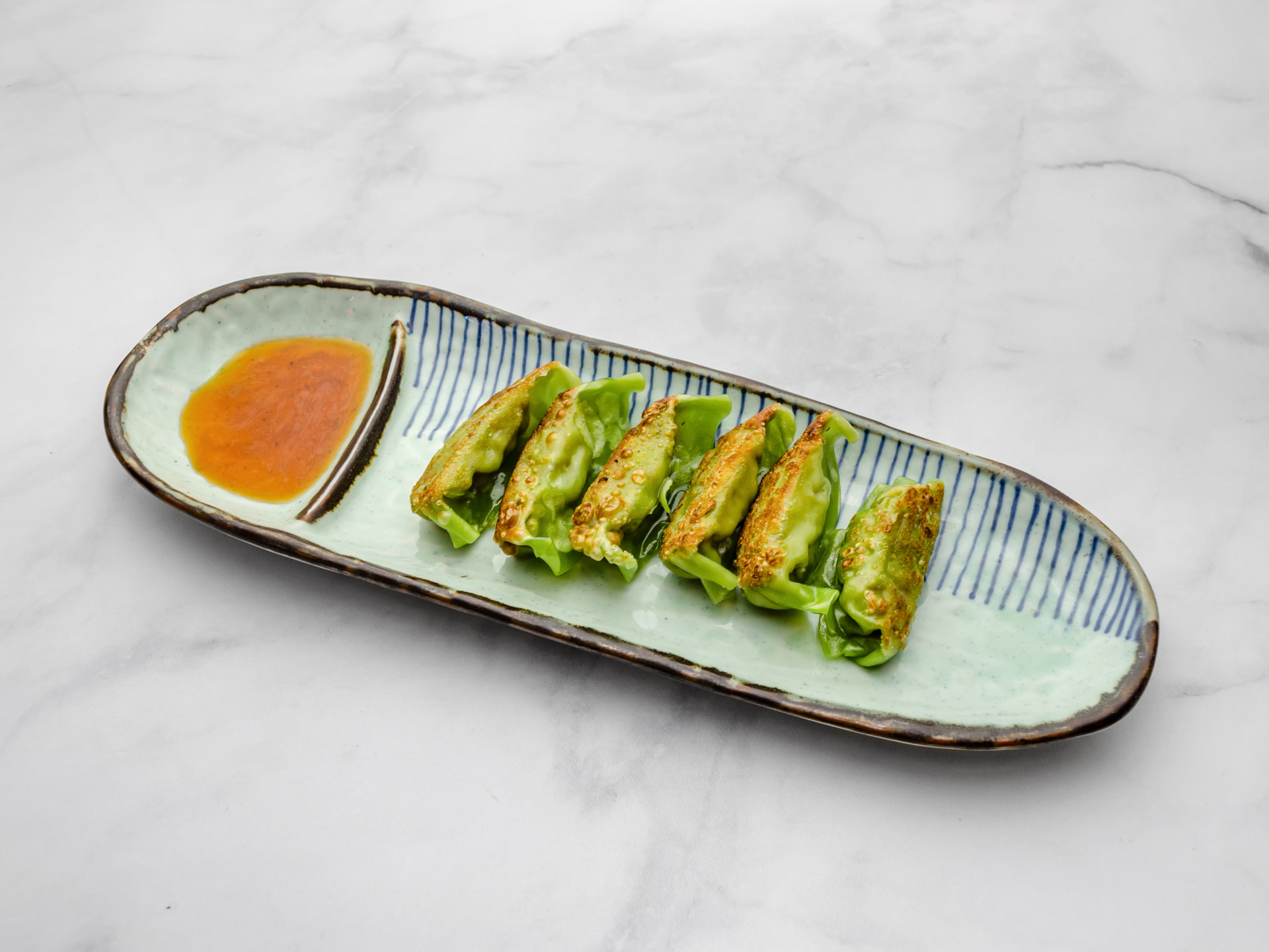 Pork Or Vegetable Gyoza at Kumo 27