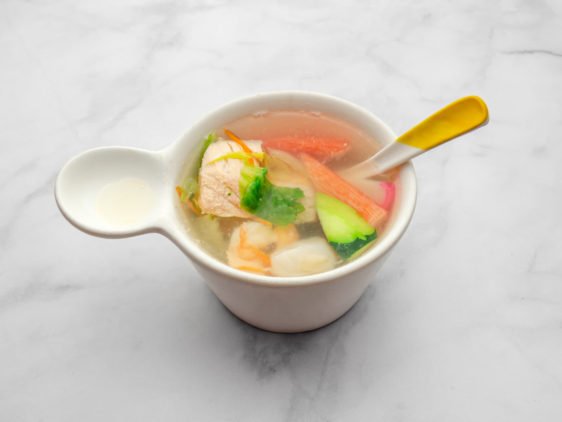 Seafood Soup at Kumo 27