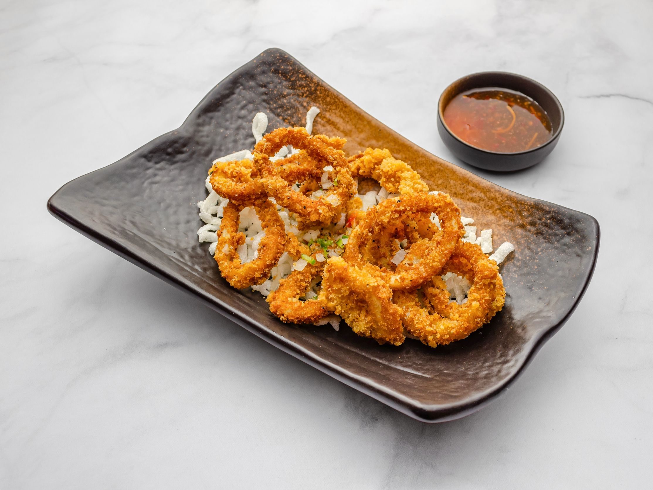 11. Salt with Black Pepper Calamari.