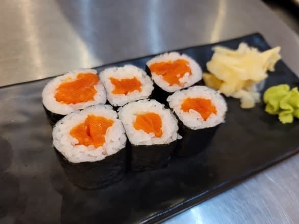 15. Salmon Tempura Roll.